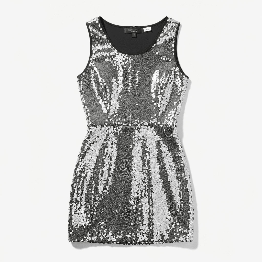Dua Lipa concert outfit Future Nostalgia disco sequin Versace — item photo for virtual try-on with AI fitting