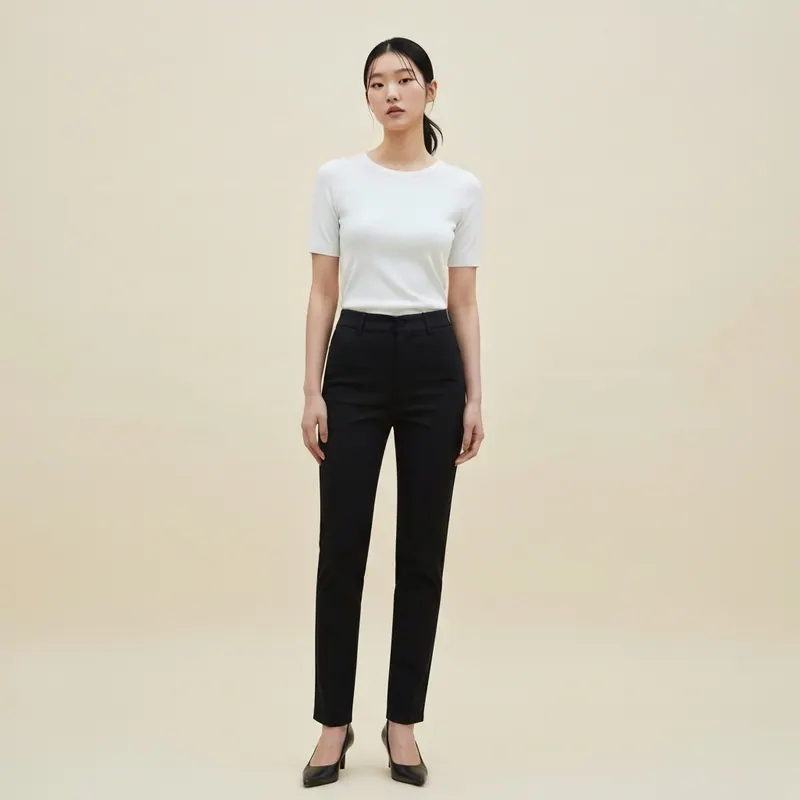 Before — original photo, ready to try on jennie outfits try blackpink's chanel ambassador on your body virtually with AI