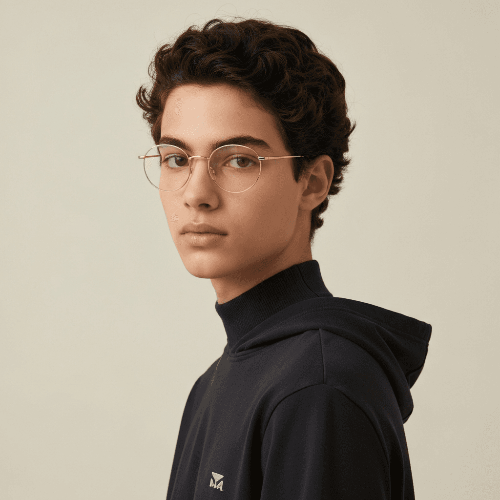 Antes — foto original para probar gafas montura óptica con probador virtual IA