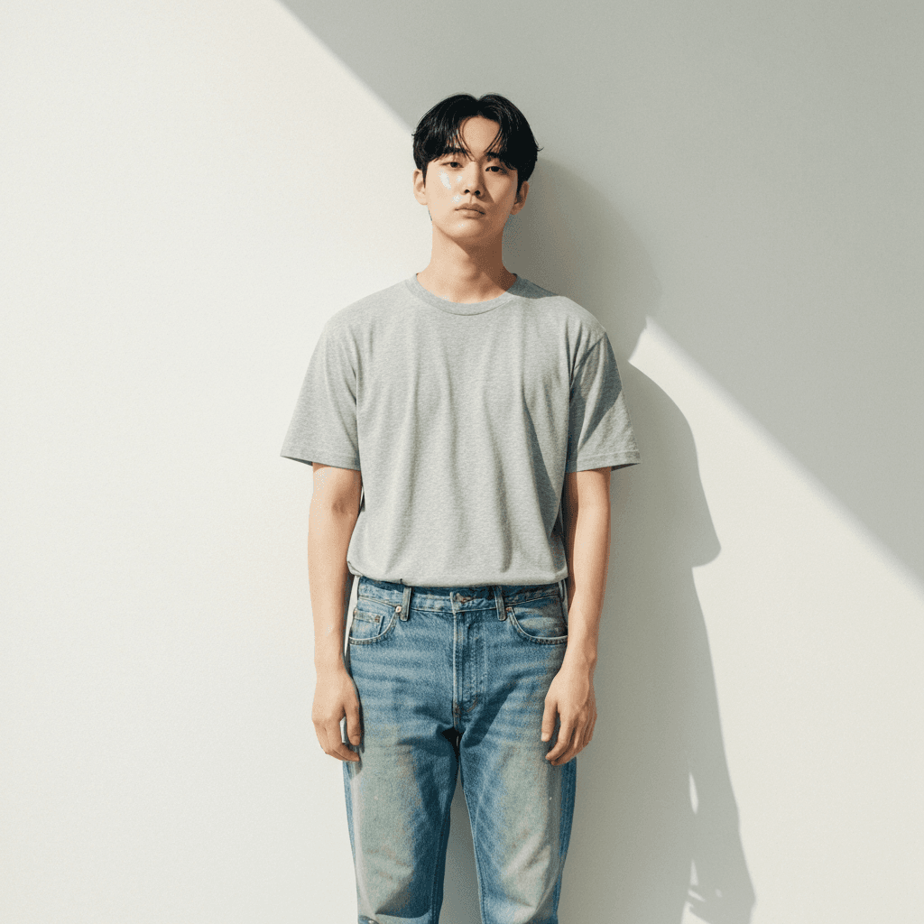 Before — original photo, ready to try on taehyun outfit ideas txt concert style inspired by their looks virtually with AI