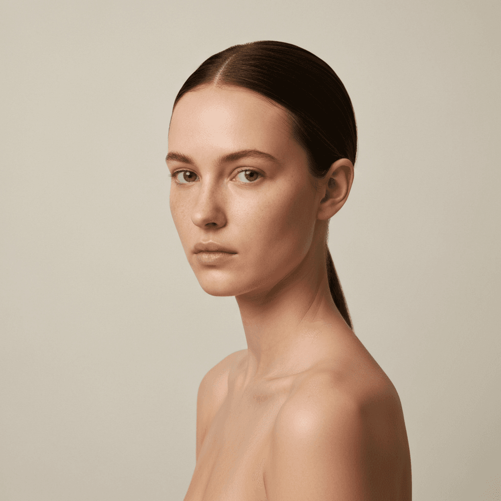 Before — original photo, ready to try on natural makeup look virtually with AI