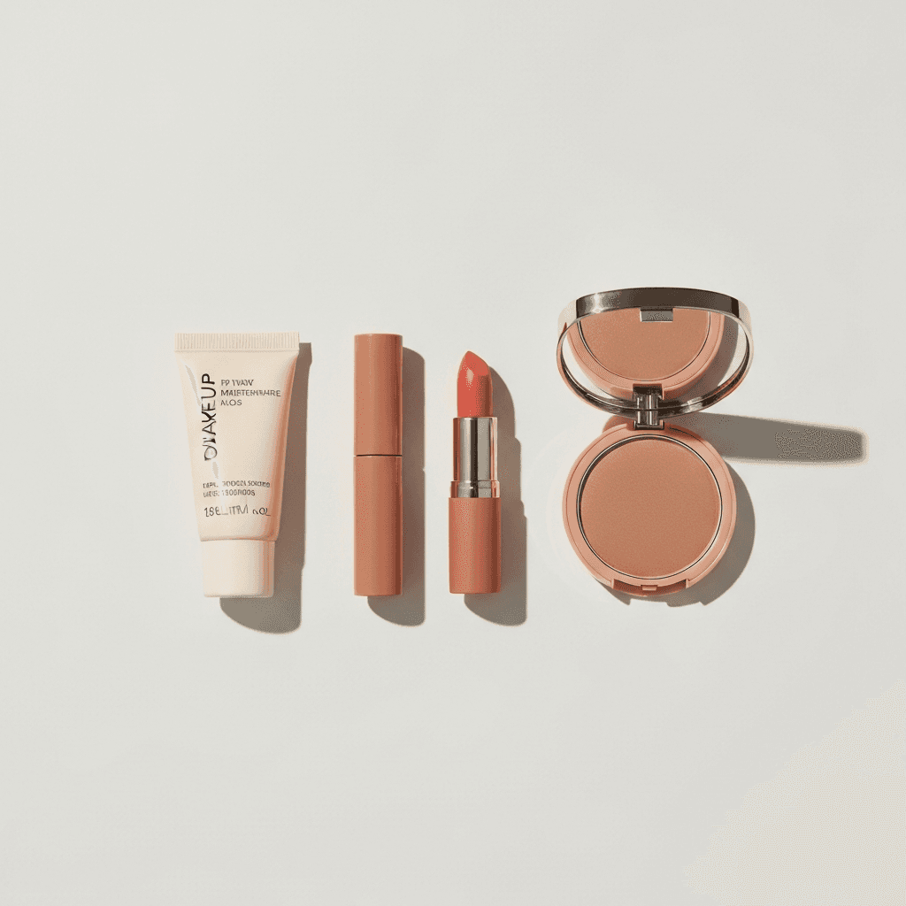 natural makeup look — item photo for virtual try-on with AI fitting