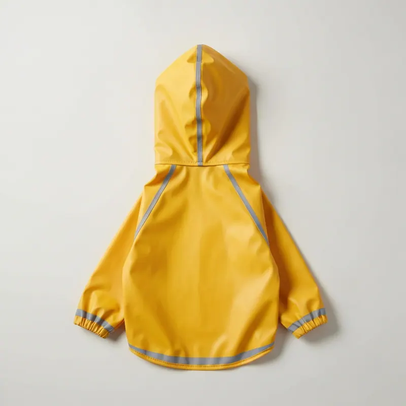 raincoat for dachshund miniature long body small — item photo for virtual try-on with AI fitting