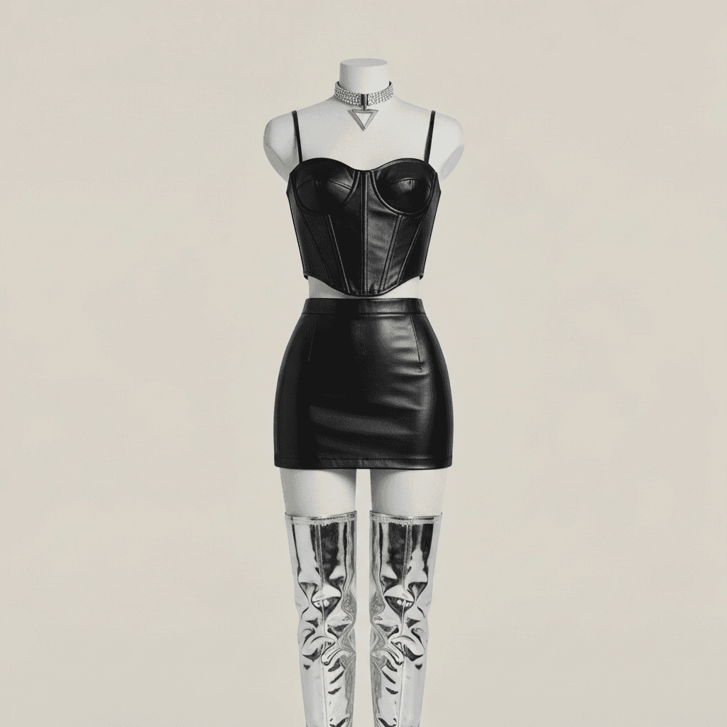 yeji outfit ideas itzy concert style inspired by their looks — item photo for virtual try-on with AI fitting yeji outfit ideas itzy concert style inspired by their looks — item photo for virtual try-on with AI fitting