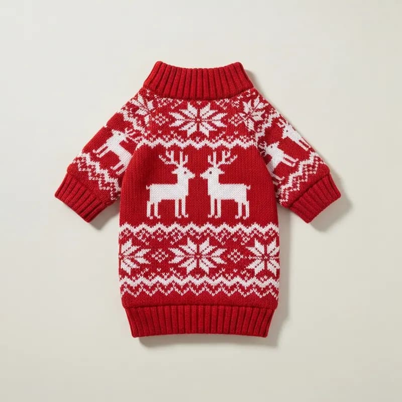 christmas sweater for french bulldog male xl — item photo for virtual try-on with AI fitting christmas sweater for french bulldog male xl — item photo for virtual try-on with AI fitting