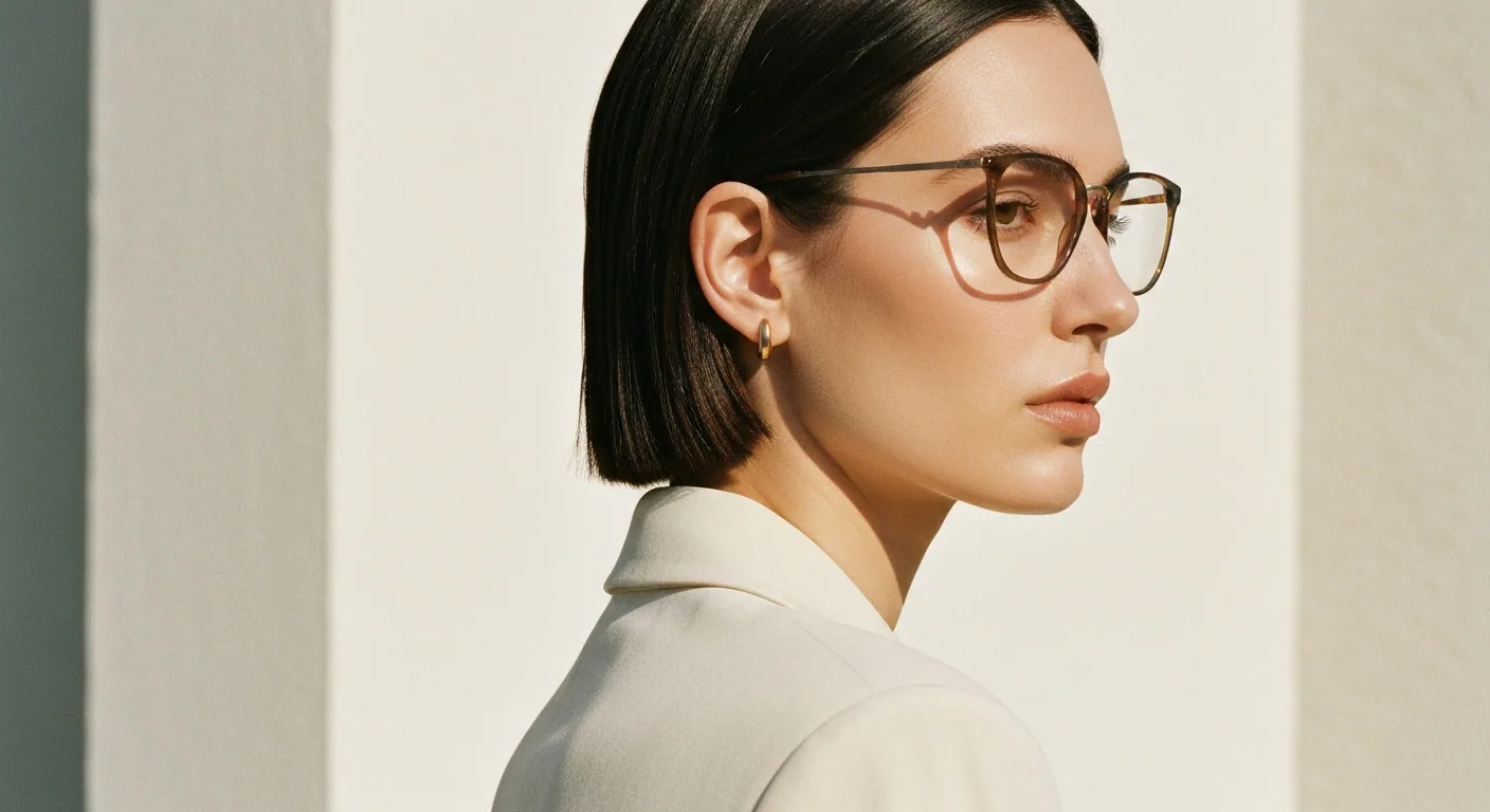 Glasses for Diamond Face Shape — Free AI Stylist (What Flatters)