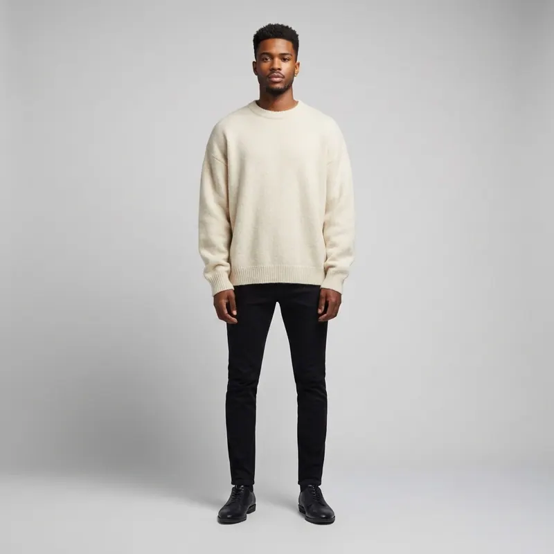 After — drake outfits try his ovo + designer streetwear blend on yourself virtual try-on result on real body, AI generated