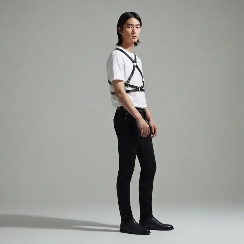 After — hyunjin outfits try stray kids' visual on your own body in 30 seconds virtual try-on result on real body, AI generated After — hyunjin outfits try stray kids' visual on your own body in 30 seconds virtual try-on result on real body, AI generated