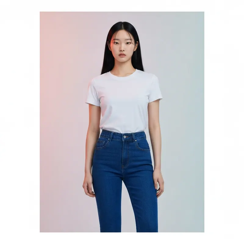 Before — original photo, ready to try on newjeans outfits try y2k korean revival on your own body virtually with AI Before — original photo, ready to try on newjeans outfits try y2k korean revival on your own body virtually with AI