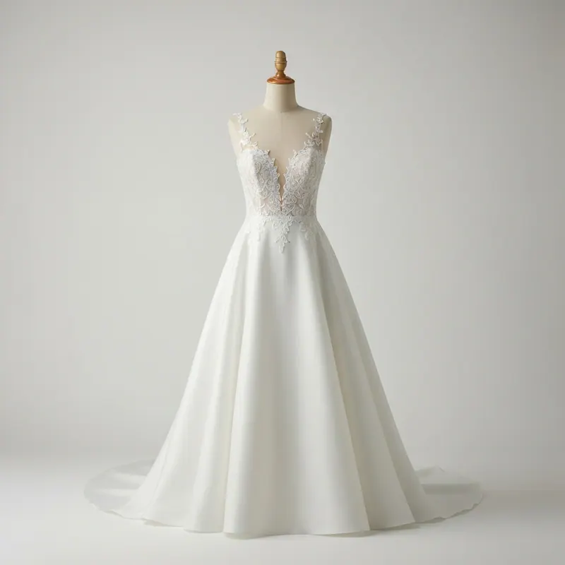 abito da sposa — articolo da provare virtualmente con IA
