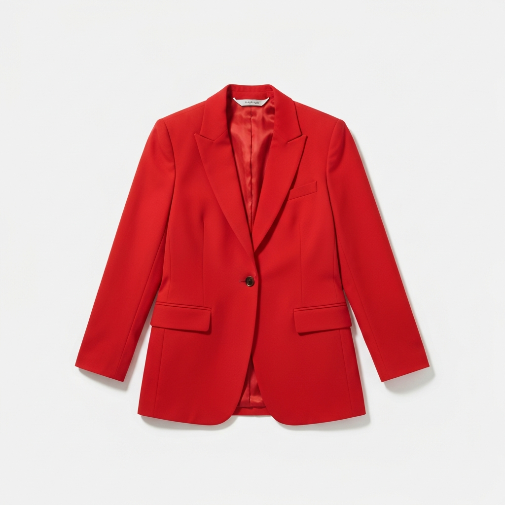 The Weeknd After Hours red blazer reference — AI try-on