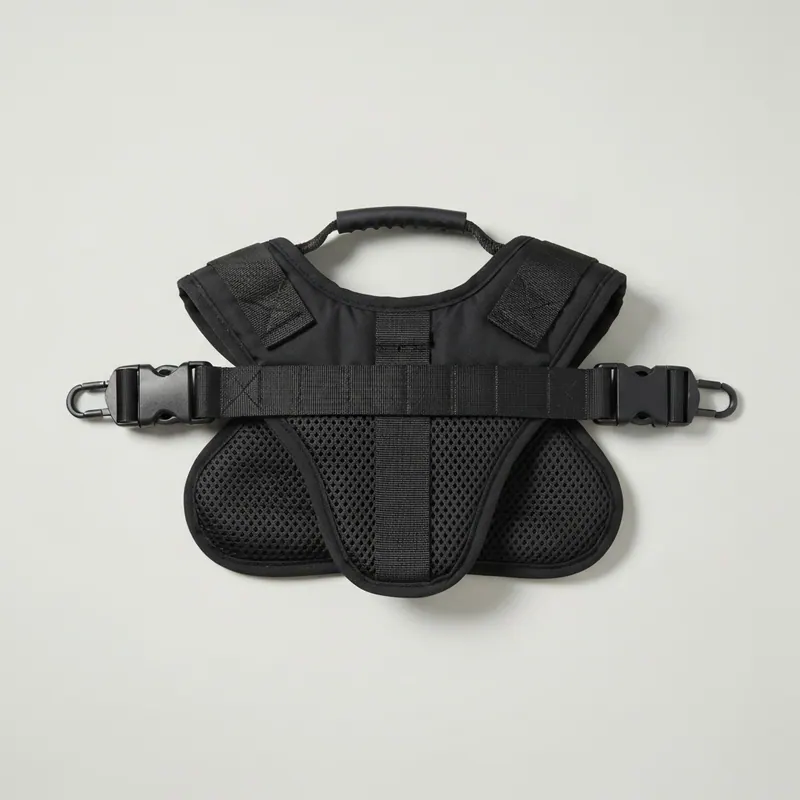personalized dog vest for service dog in training — item photo for virtual try-on with AI fitting