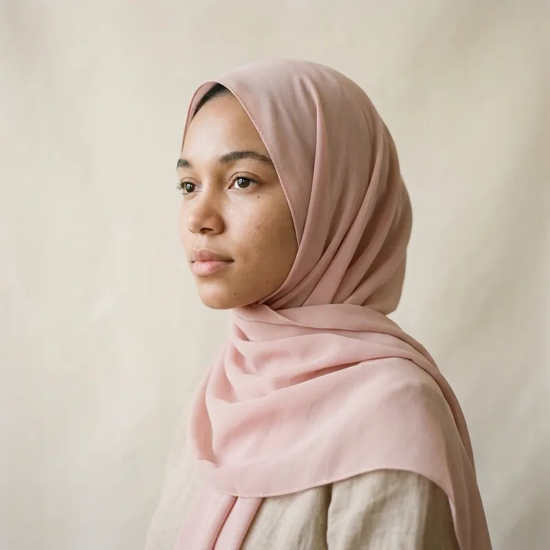 After — ai virtual try-on wedding veil photo virtual try-on result on real body, AI generated