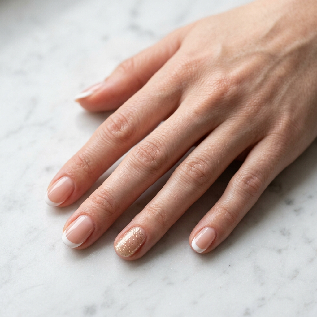 French glitter — virtual try-on preset · Agalaz