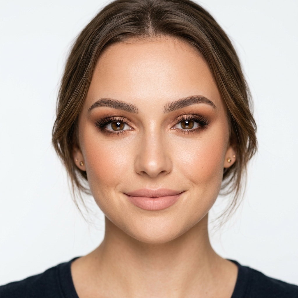 Soft glam bronce — virtual try-on preset · Agalaz