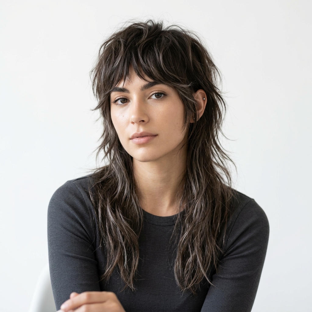 Shaggy layers wolf — virtual try-on preset · Agalaz