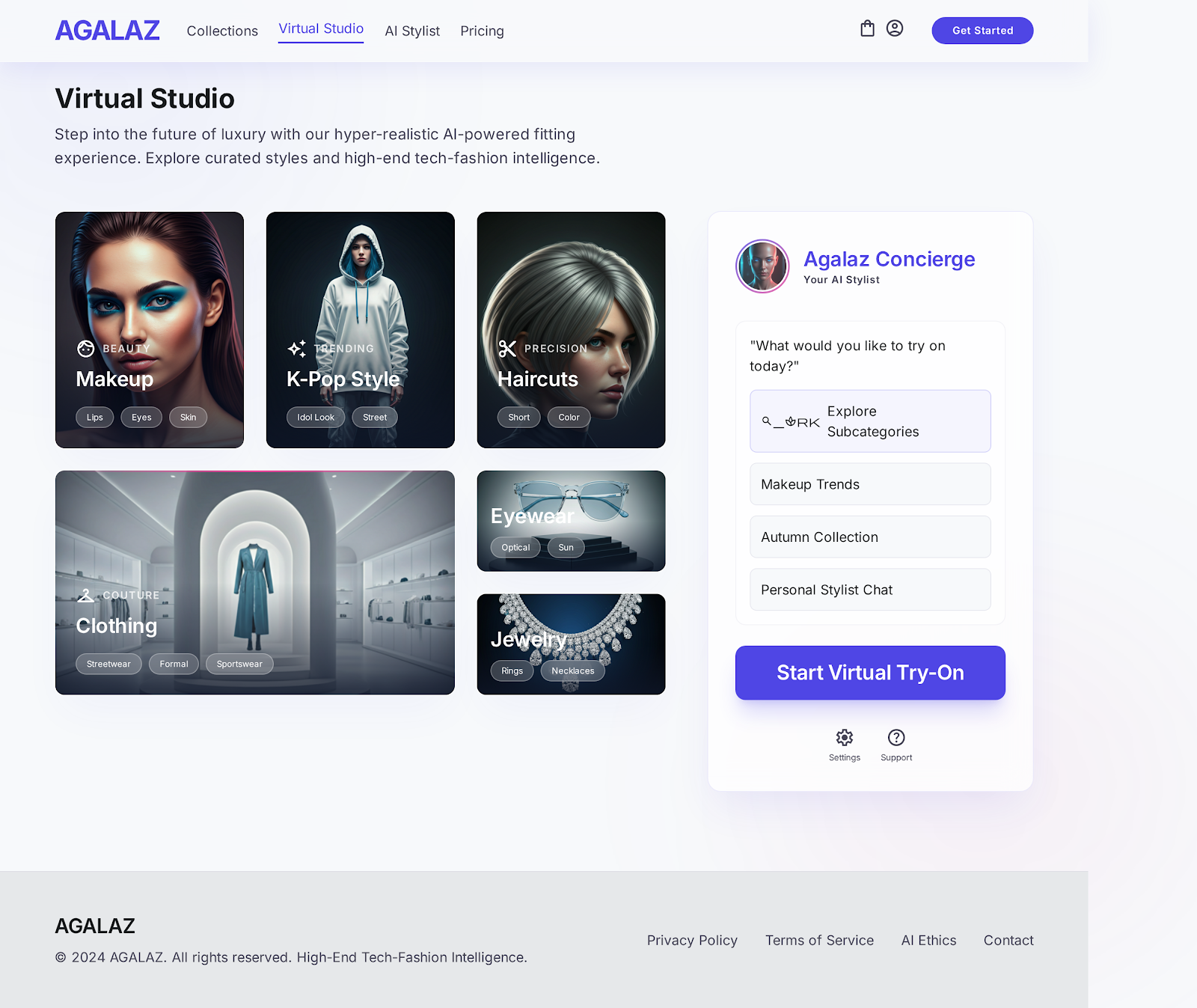 Explorar subcategorías — Agalaz design exploration