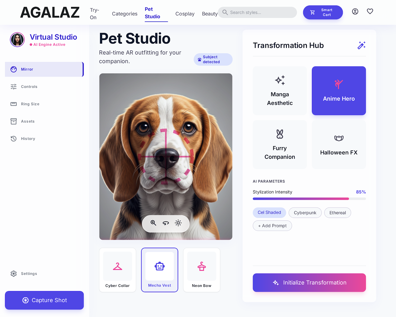 Mascotas y Cosplay — Agalaz design exploration